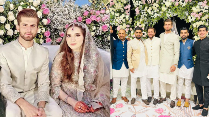 শাহিনের সঙ্গে মেয়ের বিয়ে দিয়ে আবেগাপ্লুত শহিদ আফ্রিদি শাহিনের সঙ্গে মেয়ের বিয়ে দিয়ে আবেগাপ্লুত শহিদ আফ্রিদি