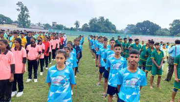 হ্যান্ডবলে চ্যাম্পিয়ন, ফুটবলে রানারআপ একই বিদ্যালয় 
