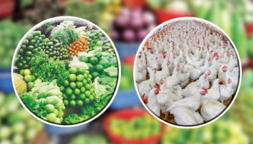 দাম বেড়েছে সবজির, ২০০ টাকা ছাড়ালো ব্রয়লার মুরগি
