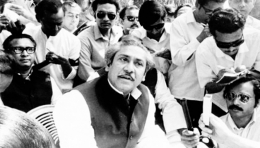 বঙ্গবন্ধুর প্রস্তাবে নাম হয় বাংলাদেশ