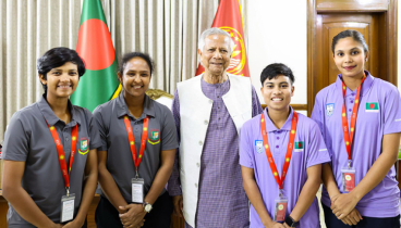 প্রধান উপদেষ্টার সফরসঙ্গী হচ্ছেন চার নারী ক্রীড়াবিদ