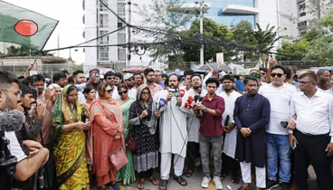 ইসি পুনর্গঠন ও স্থানীয় সরকার নির্বাচনের দাবিতে এনসিপির বিক্ষোভ
