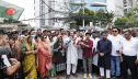 ইসি পুনর্গঠন ও স্থানীয় সরকার নির্বাচনের দাবিতে এনসিপির বিক্ষোভ