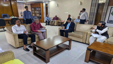 জাবি উপউপাচার্যের সঙ্গে পাকিস্তানের ডেপুটি হাইকমিশনারের সৌজন্য সাক্ষাৎ 