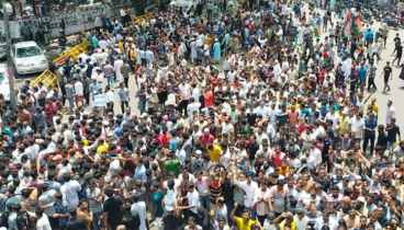 মৎস্য ভবন-কাকরাইল ও সচিবালয়ের আশপাশে ইশরাক সমর্থকদের অবস্থান