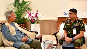 প্রধান উপদেষ্টার সঙ্গে সেনাপ্রধানের সাক্ষাৎ