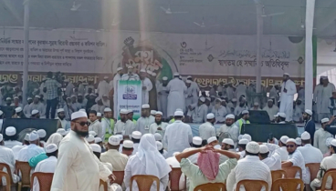 ৪ দাবিতে সোহরাওয়ার্দী উদ্যানে হেফাজতের মহাসমাবেশ শুরু