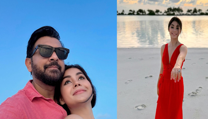 রোমান্টিক মুডে মধুচন্দ্রিমায় তাহসান-রোজা রোমান্টিক মুডে মধুচন্দ্রিমায় তাহসান-রোজা