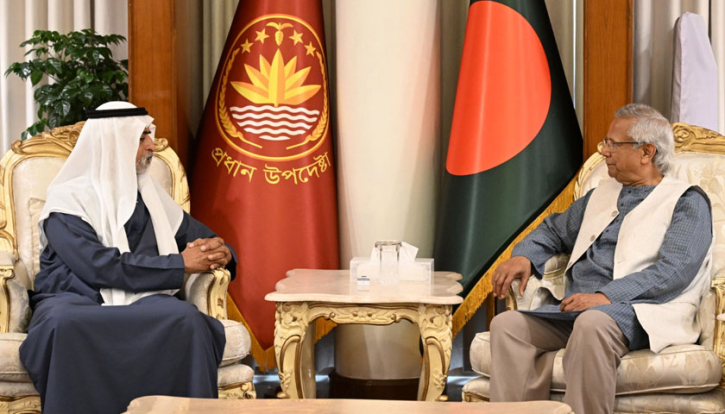 ভিসা ইস্যুতে অগ্রগতি, আমিরাতের প্রতি কৃতজ্ঞতা প্রকাশ প্রধান উপদেষ্টার ভিসা ইস্যুতে অগ্রগতি, আমিরাতের প্রতি কৃতজ্ঞতা প্রকাশ প্রধান উপদেষ্টার