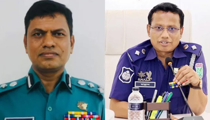 ডিআইজি মোল্যা নজরুল ও এসপি মান্নান বরখাস্ত ডিআইজি মোল্যা নজরুল ও এসপি মান্নান বরখাস্ত