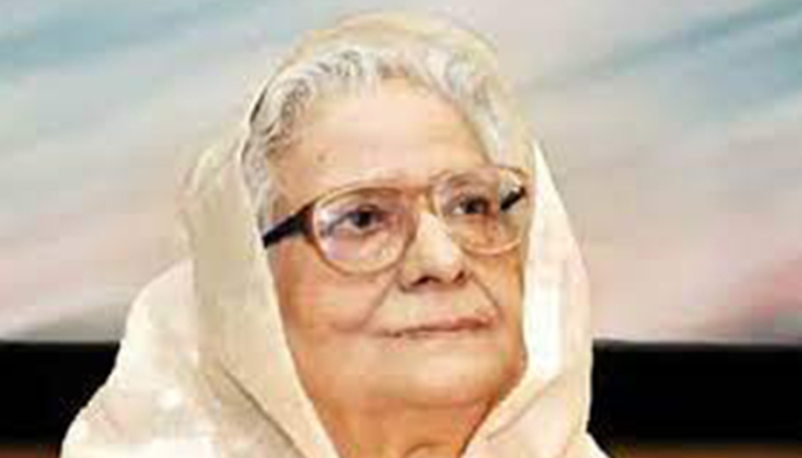 নূরজাহান বেগমের মৃত্যুবার্ষিকী আজ নূরজাহান বেগমের মৃত্যুবার্ষিকী আজ